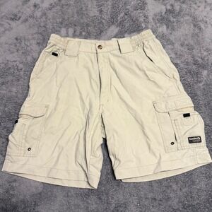 Guide Series‎ Men's Cargo Shorts Size 33 Beige Outdoor Utility Hiking Camping